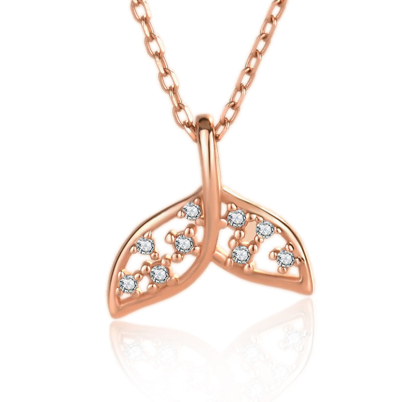 Girl Fish Tail Necklace