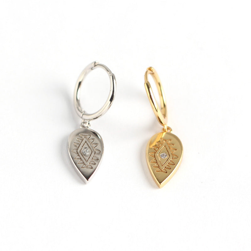 Waterdrop Geometry Earring Buckles