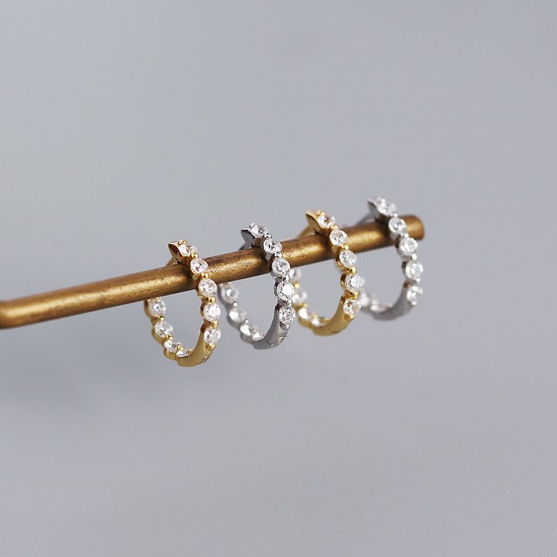 New Circle Hoop Earrings