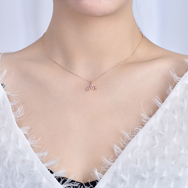 Girl Fish Tail Necklace