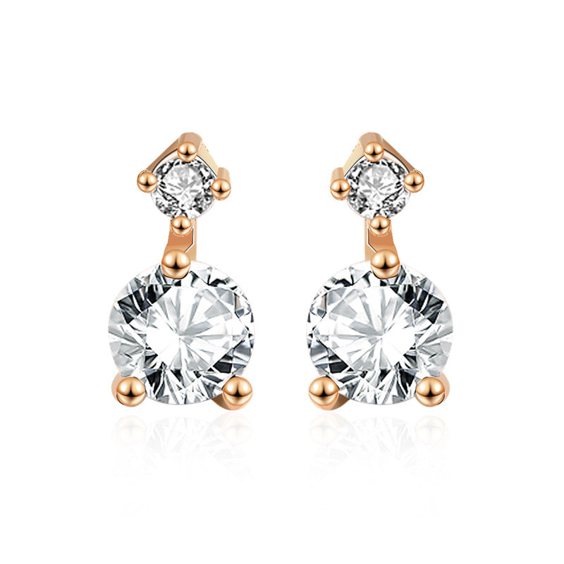 Classic Round Stud Earrings