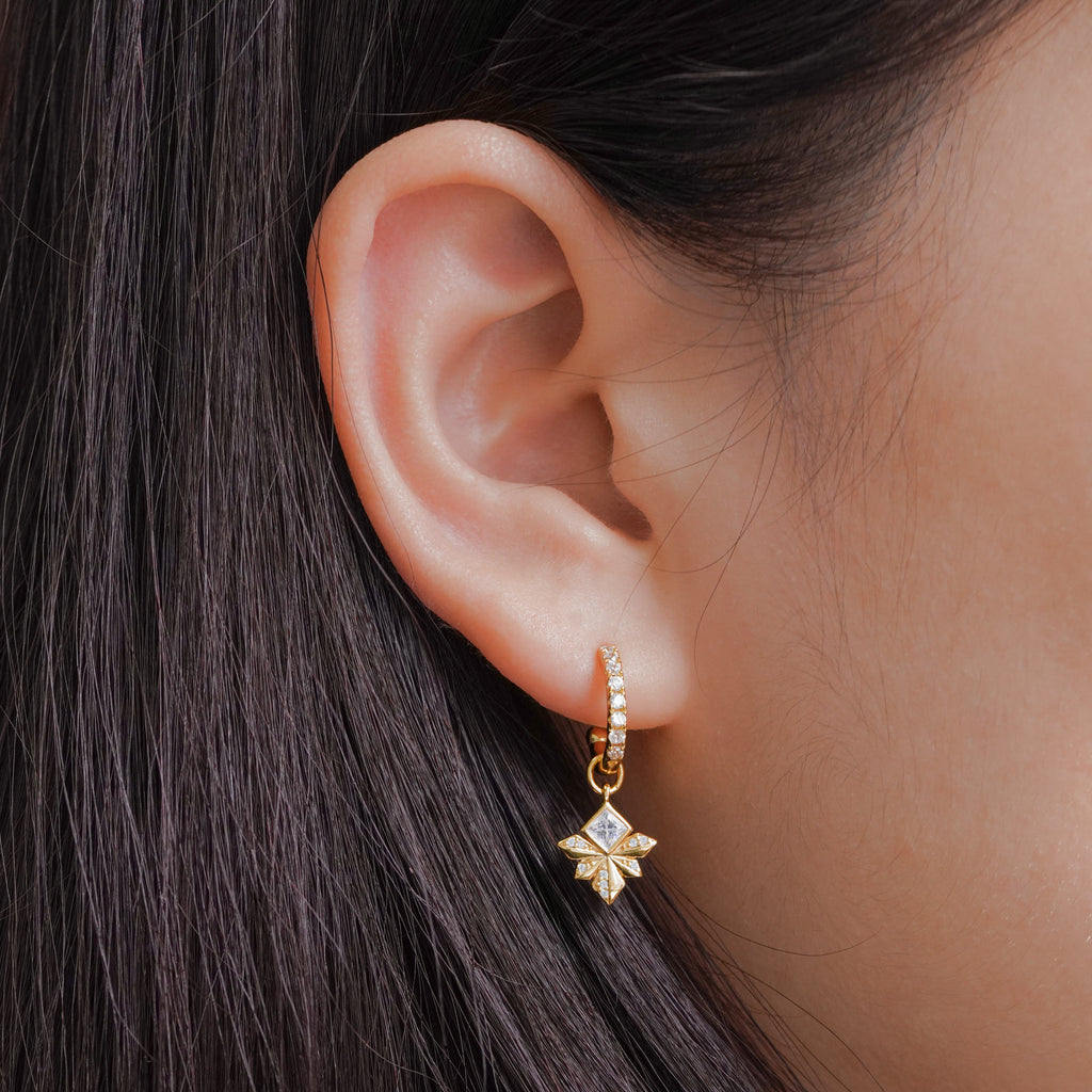 Cute Honey Bee Shape Dangling Earrings