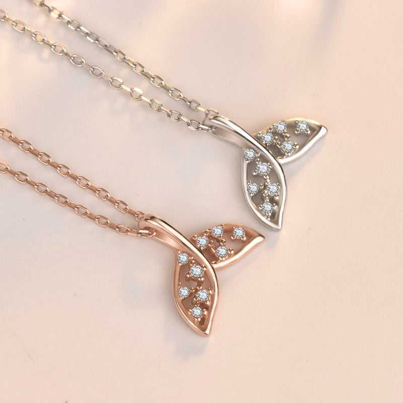 Girl Fish Tail Necklace