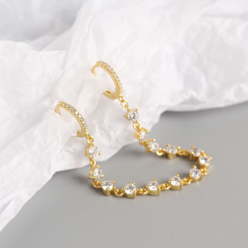 Tassels Double Holes Earring (Single)